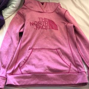 The North Face sweatshirt